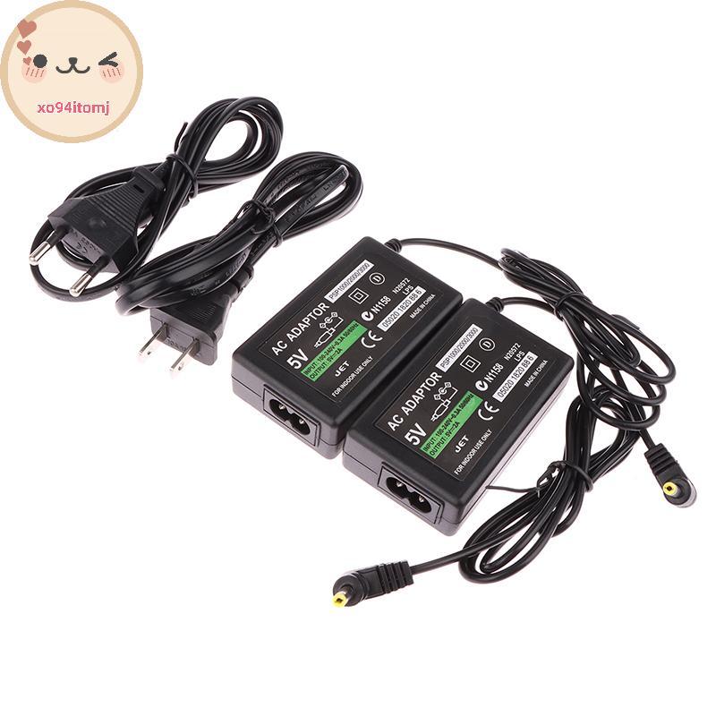 XOTOMJ EU/US Plug Charger แหล่งจ่ายไฟ AC อะแดปเตอร์สายชาร์จสําหรับ PlayStation PSVITA PS Vita PSP100