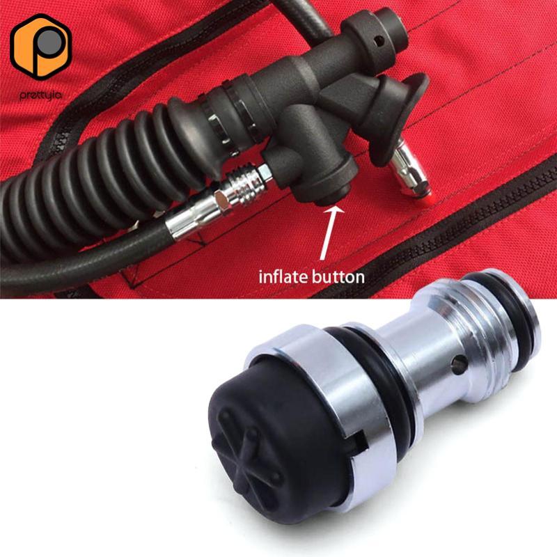 Prettyia BCD Inflator วาล์วนำเข้า ใช้ง่ายสำหรับการดำน้ำดูปะการัง และ Oral Power Inflator 45 องศา