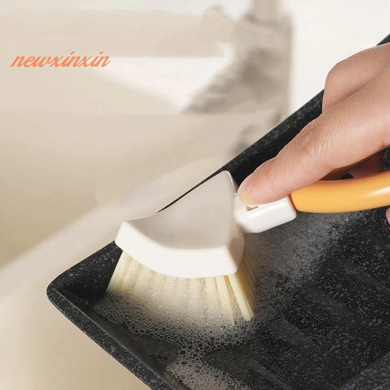 [NT-t] ทําความสะอาดหน้าต่าง Heand แปรงทําความสะอาดแปรงสําหรับ Home Hard-Bristed Tile Joints Crevice 