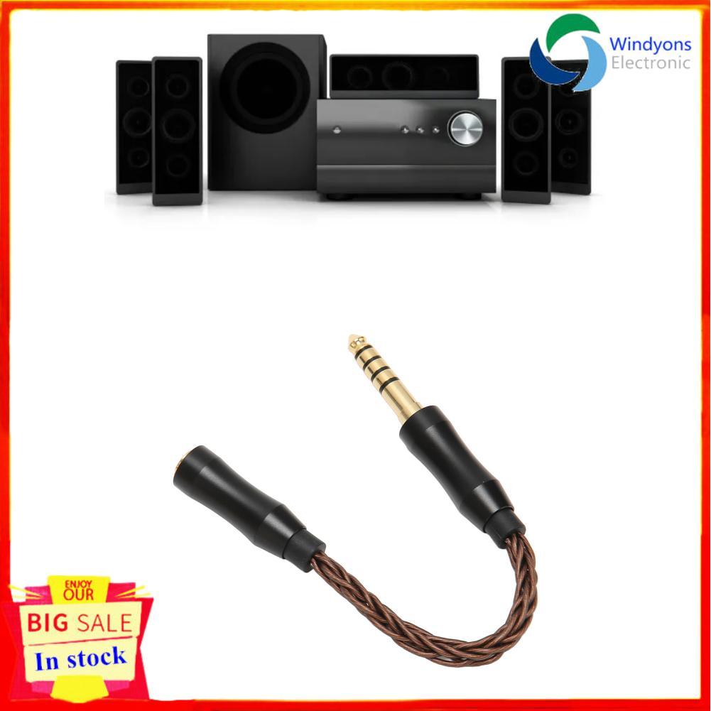 Windyons Windyons 2.5 มม. ถึง 4.4 มม. สายต่อหูฟังชาย Lossless Sound เข้ากันได้กับ NW WM1Z WM1A MDR Z