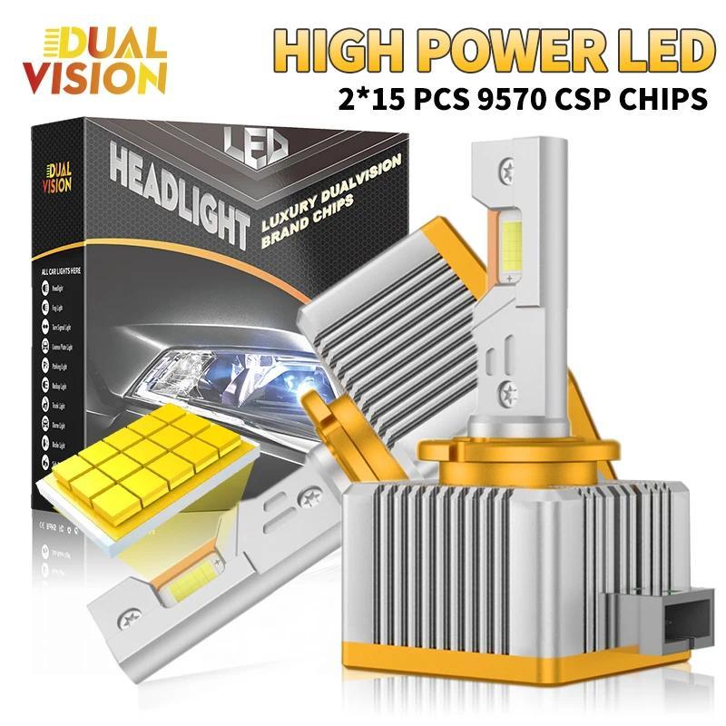 H4 H7 LED Canbus ไฟหน้า D1S D2S D3S D5S D4S H1 H11 9012 HIR2 9005 9006 HB3 HB4 3 หลอดทองแดงหนาโคมไฟห