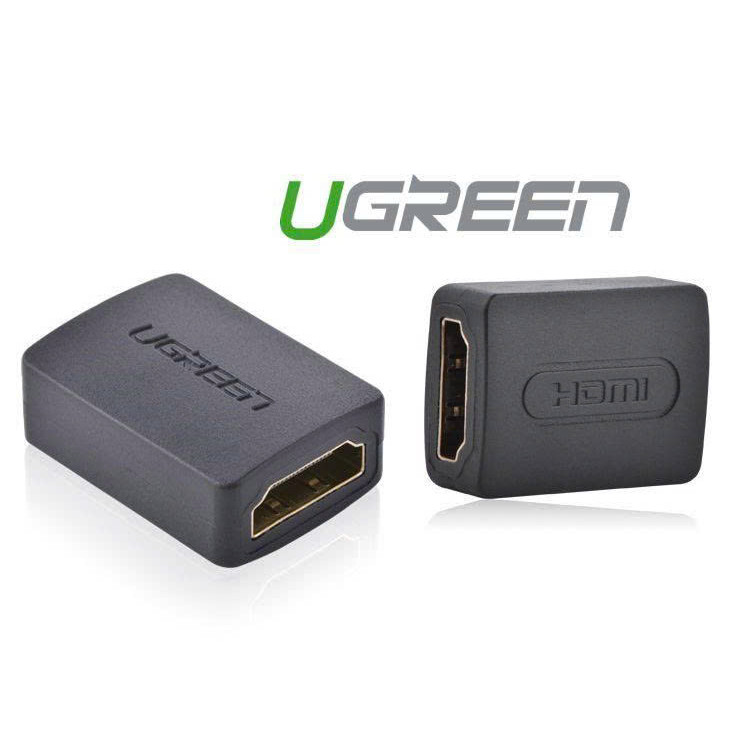 UGREEN 20107 ขั้วต่อ HDMI to HDMI 2-หญิง สีดํา