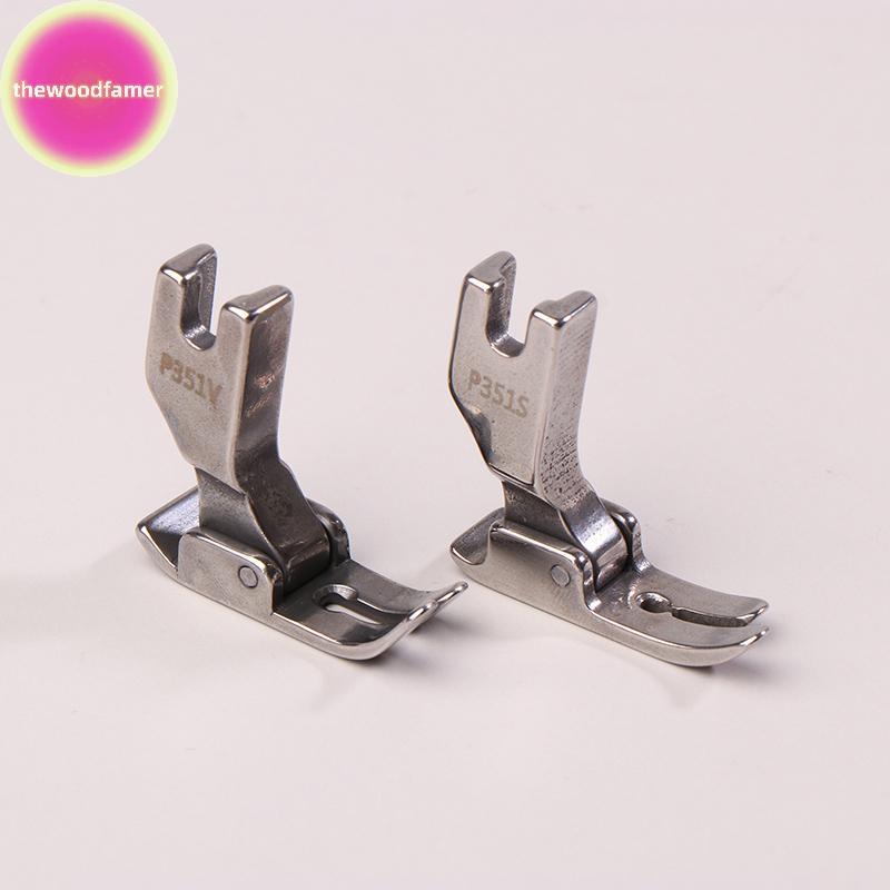 Well P351S ผ้าบาง Presser เท้า P351V วัสดุหนาสําหรับอุตสาหกรรมเดี่ยวเข็ม Lockstitch จักรเย็บผ้าอุปกร