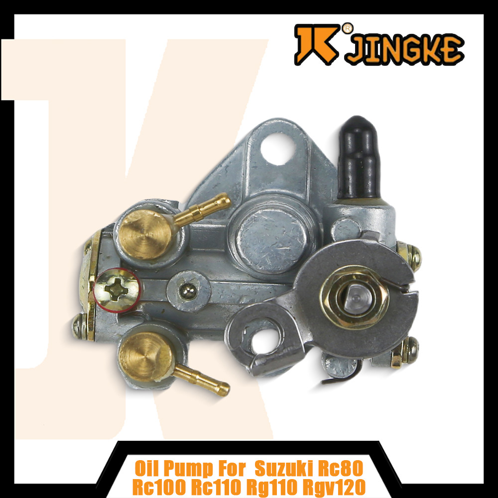 OIL PUMP จักรยานยนต์ คาร์บูเรเตอร์  SUZUKI RC80 100 110 RG110 RGV120 RGS110 2T BRAVO 80-16100-21D11