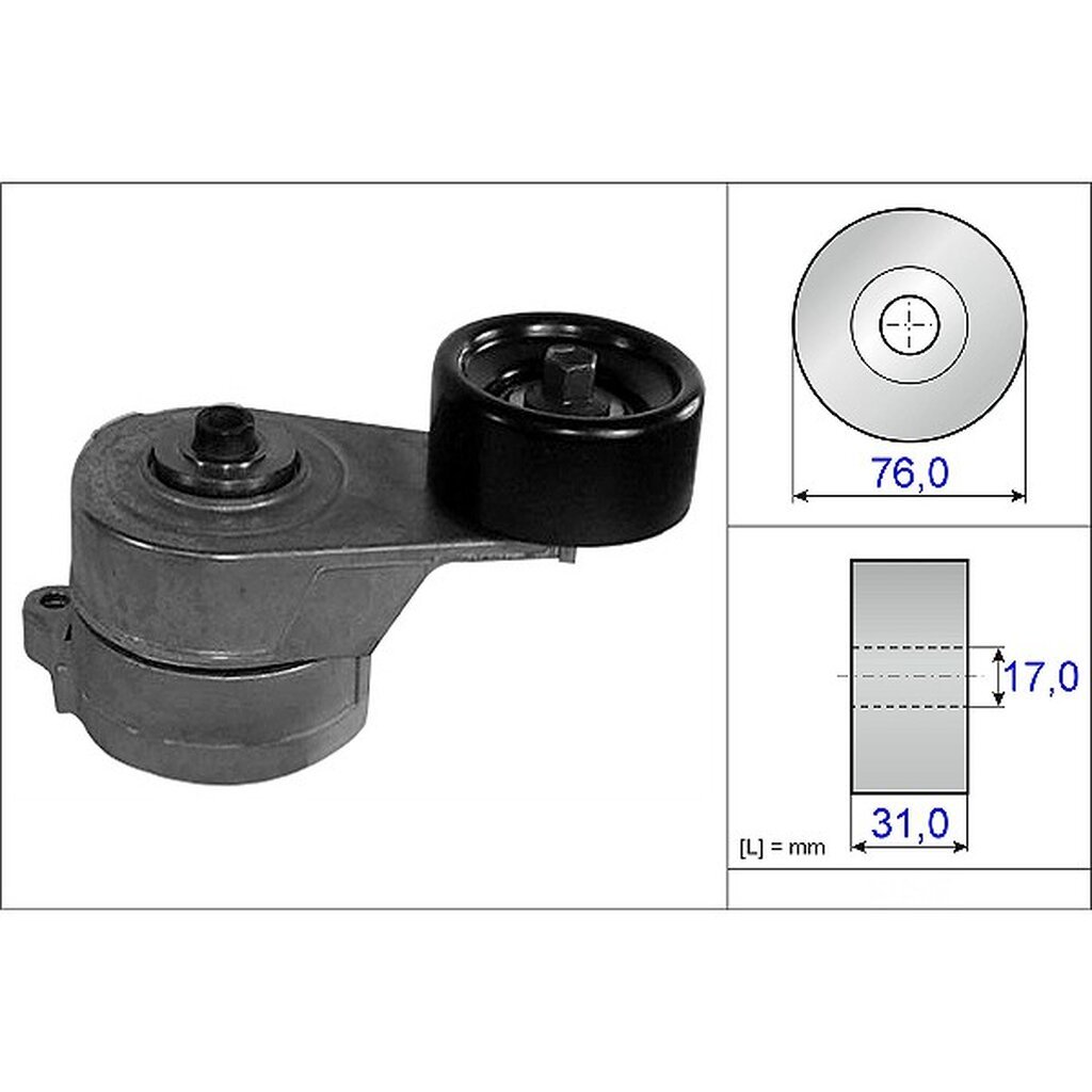 ลูกรอกสายพานหน้าเครื่อง HONDA ACCORD G6 งูเห่า G7 ปลาวาฬ 3.0 V6 24V. J30A 3.0