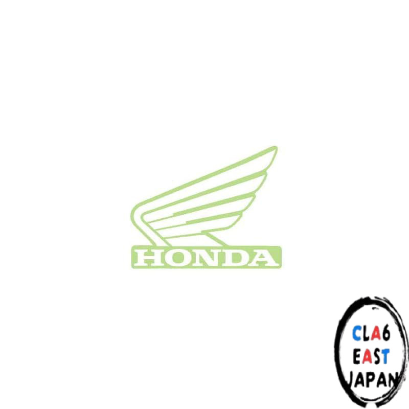 Oriental Mark HONDA Sticker White 78×64(mm) R-319