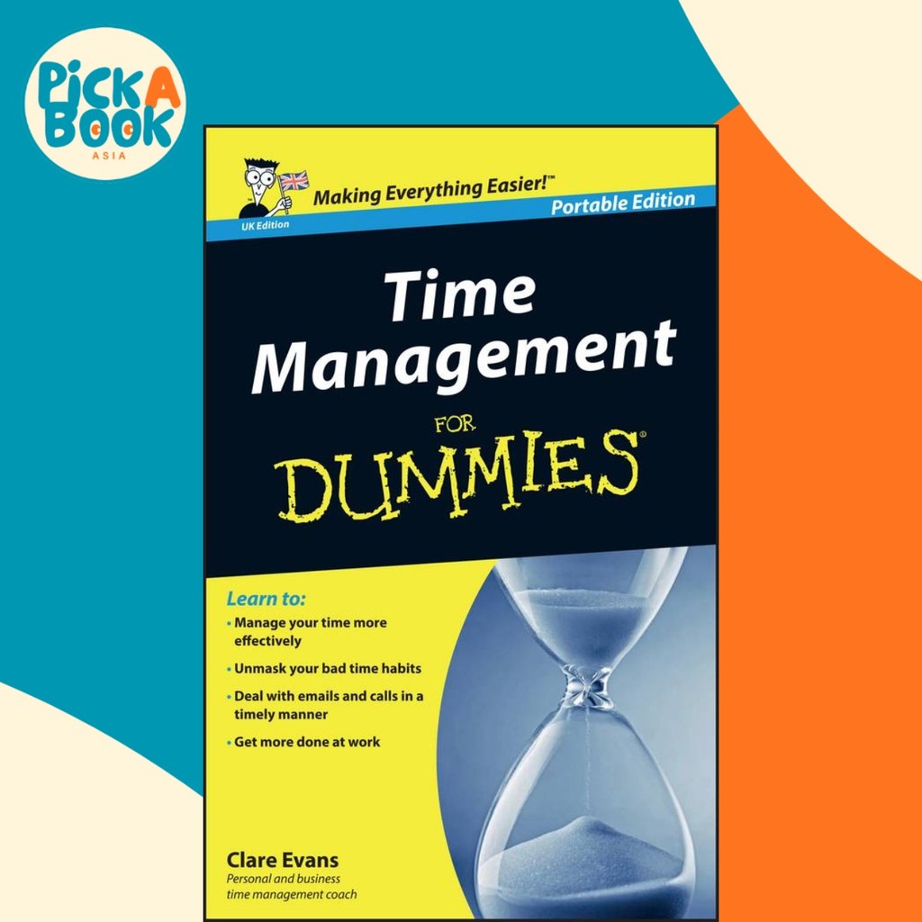 Time Management For Dummies - UK โดย Clare Evans (ฉบับสหราชอาณาจักรปกอ่อน)
