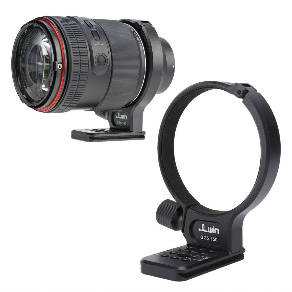 ขาตั้งกล้อง Mount Collar Ring 1/4 นิ้ว 3/8 นิ้วรูสกรูอลูมิเนียมอัลลอยด์ป้องกันรอยขีดข่วนสำหรับ Panor