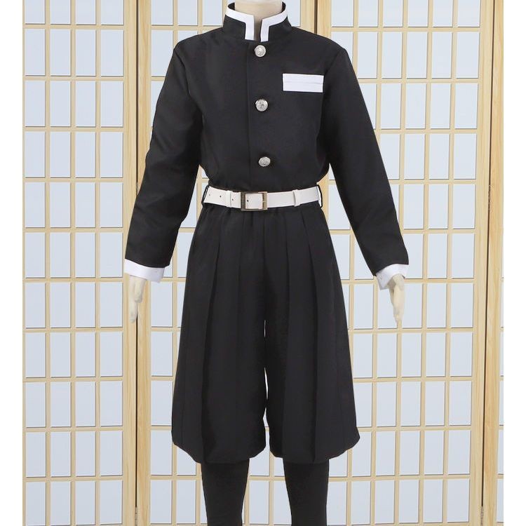 Demon Slayer Tanjiro Cosplay ชุดคริสต์มาสสำหรับเด็ก
