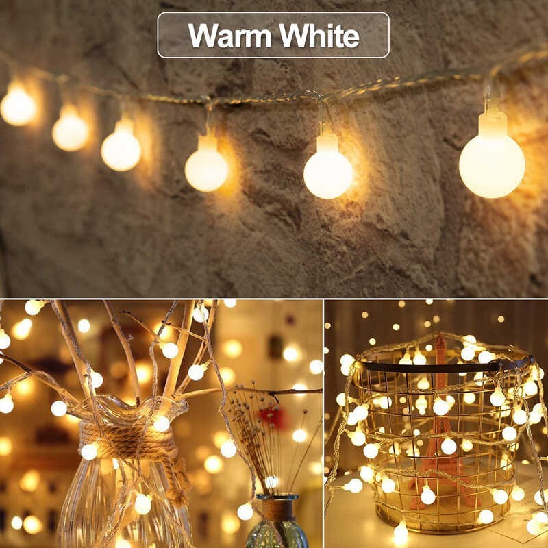 สายไฟหิ่งห้อย LED พลังงานแสงอาทิตย์ กันน้ํา LED 8 โหมด พร้อมปุ่มสัมผัส สําหรับตกแต่งสวน ราคา ถูกที่สุด ดีลบีเคเค แกลเลอรีภาพที่ 7