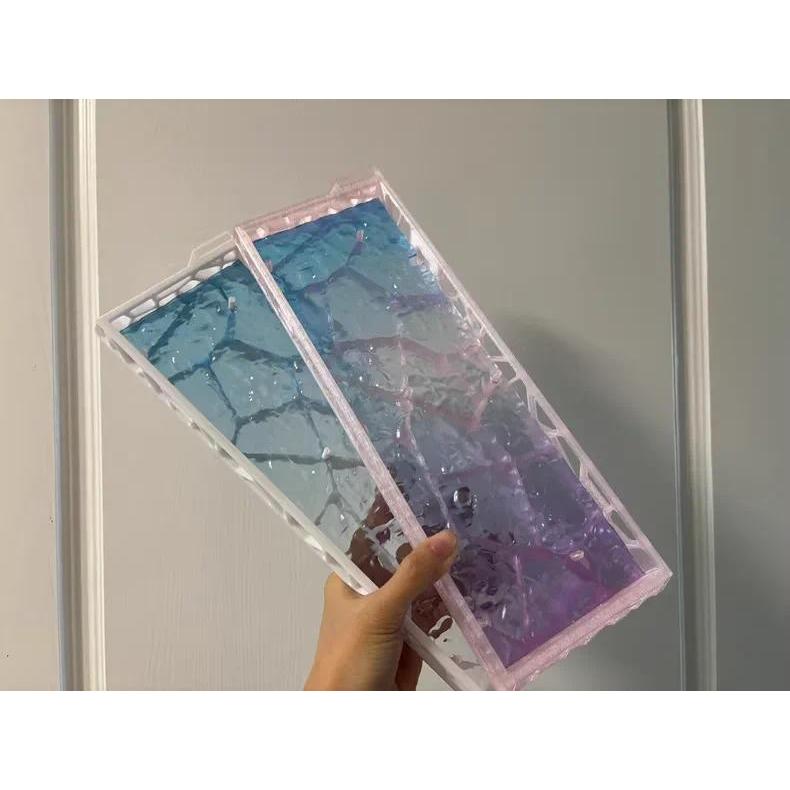 Holy60 แผ่นฐานกรณีที่กําหนดเองโปร่งใส Frosted อะคริลิคคีย์บอร์ดแผ่น Machining กันฝุ่นคีย์บอร์ดอุปกรณ