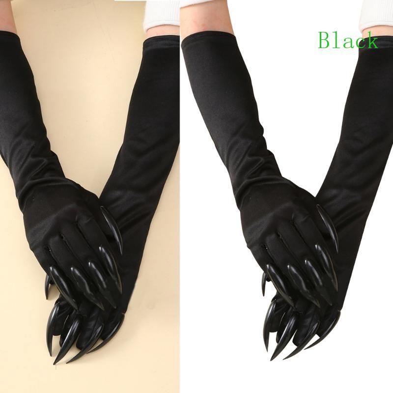 ถุงมือกัARDS ลายแวมไพร์ สีดำ สำหรับคอสเพลย์ ธีมวูล์ฟ และแม่มด