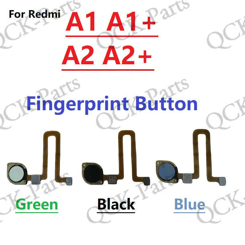 สําหรับ Redmi A1 A2 A1+ A2+ ปุ่มลายนิ้วมือ Touch Sensor Finger Power Flex Cable