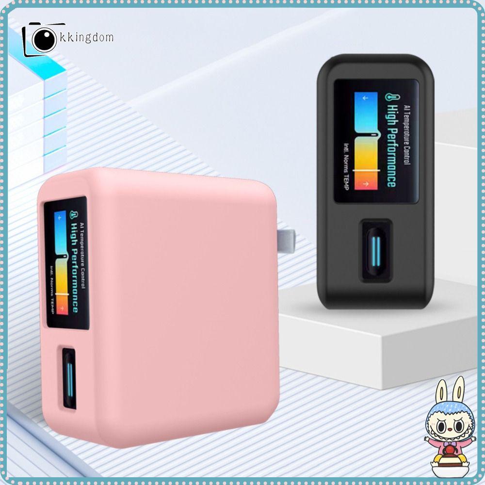 KKINGDOM ซิลิโคน,นุ่มกันกระแทกป้องกัน,แบบพกพากันฝุ่นสีทึบฝาครอบป้องกันสําหรับ CUKTECH 10 Ultra GaN C