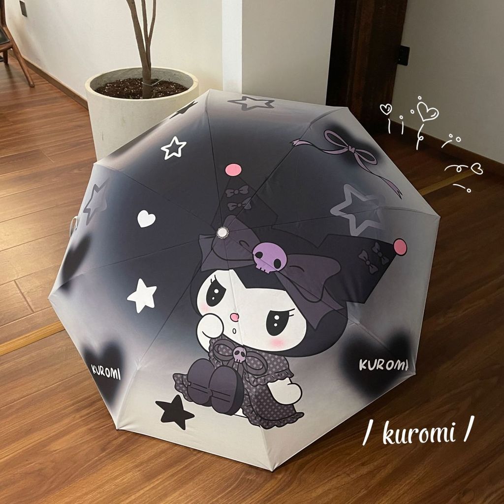 ร่มพกพา ร่มเด็ก ร่มพับKids' Kigurumi Anime Style UV Protection