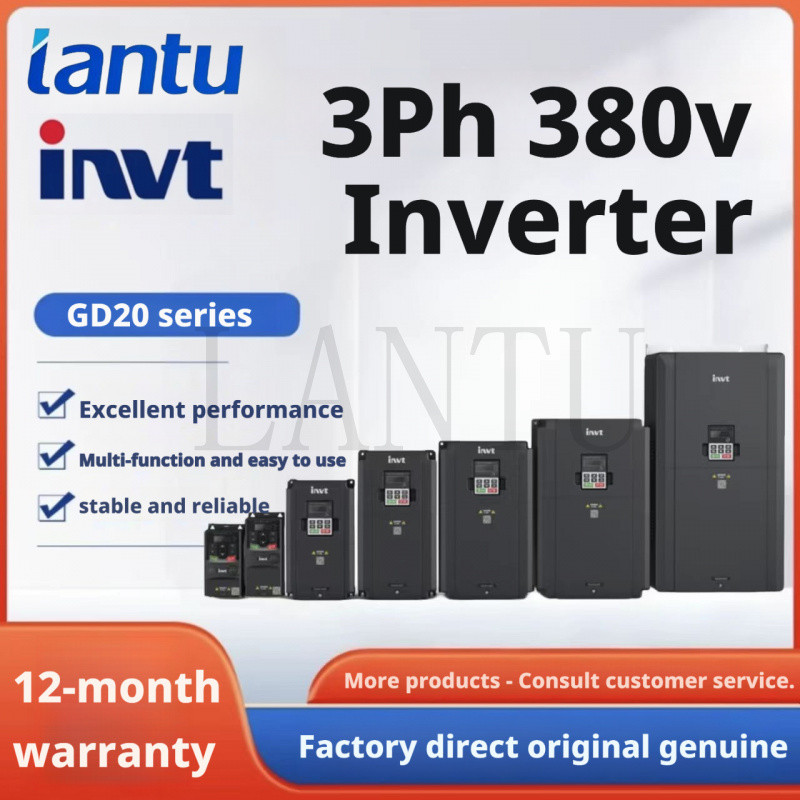 Invt 3PH อินเวอร์เตอร์ D20-0R4G/0R7G/1R5G/2R2G-S2/GD20-0R4G-2