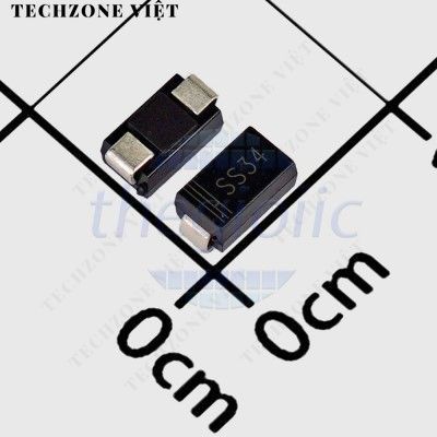 [15 ชิ้น]- TWGMC SS34 SMA Schottky Diode 3A TechZone Viet