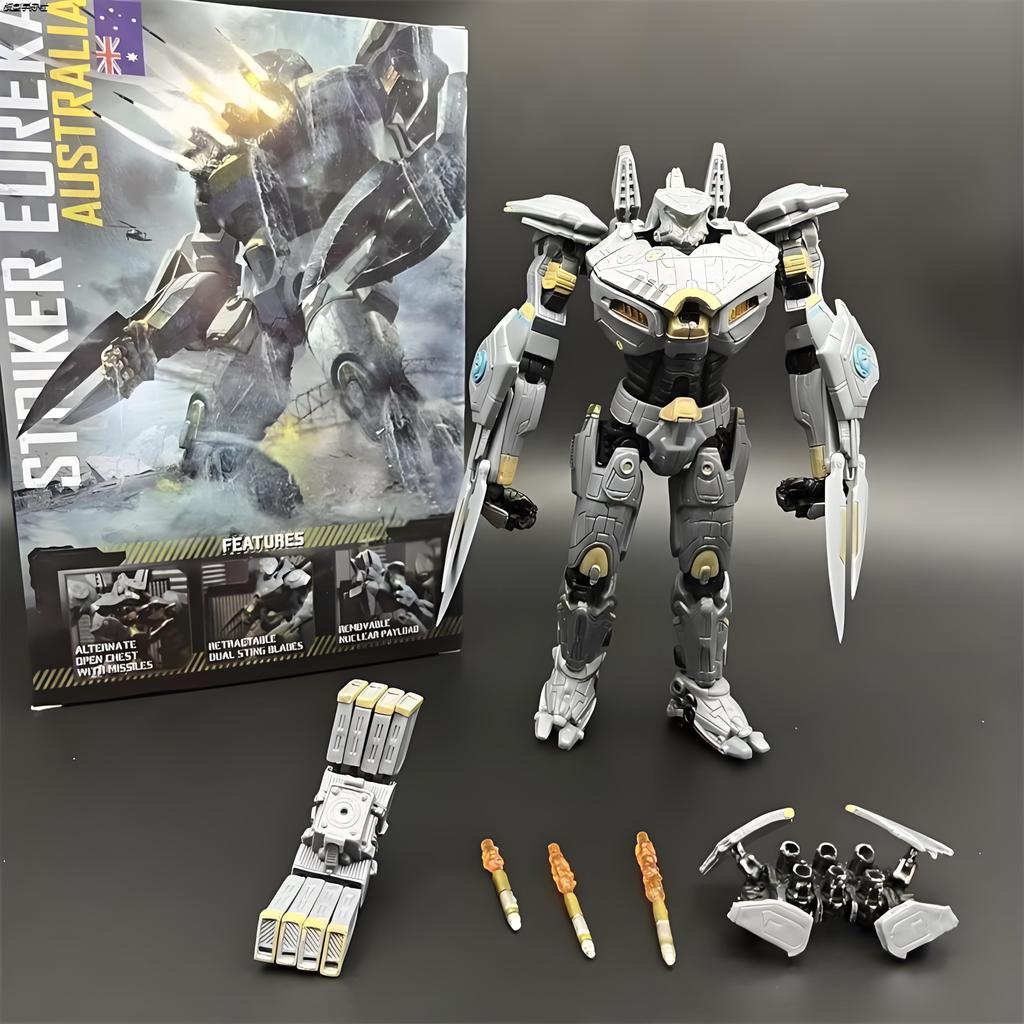 [ในสต็อก] NECA Pacific Rim Mecha Movable Model Figure Jewelry Australia Urika Raider Figure Model Battle Pacific Mark V Movable Toy Mecha