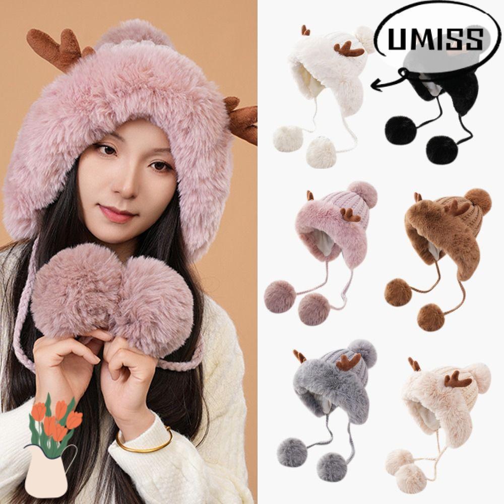 UMISTYDREAM หมวก Earflap Earmuff Earp