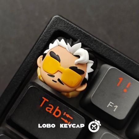 Lobo Tejo Valorant Agent Theme Artisan Keycaps ปุ่มกดเรซิน