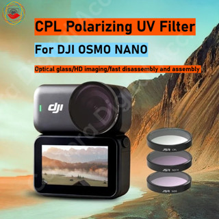 ตัวกรองโพลาไรซ์ CPL สําหรับ DJI Osmo NANO / ฟิลเตอร์เลนส์ UV…