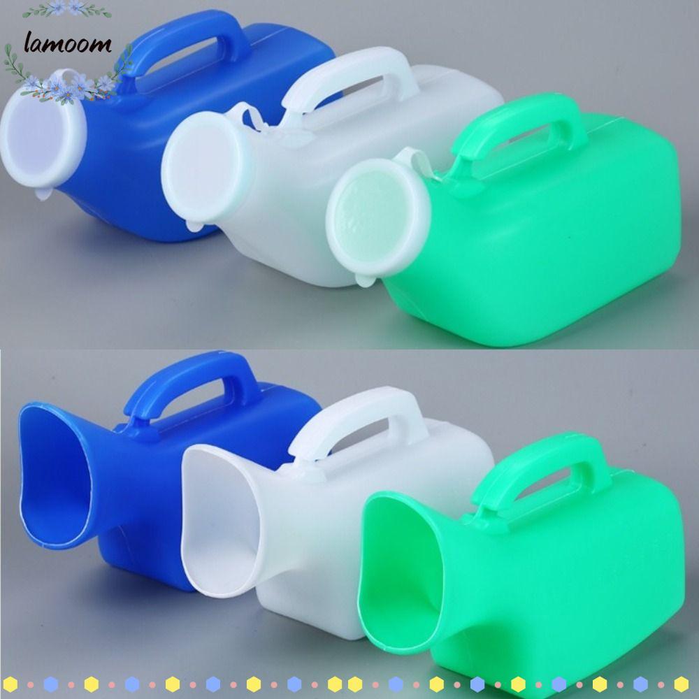 ลามู หม้อกลางคืน,พร้อมฝาปิดโถฉี่ผู้ชายความจุขนาดใหญ่,ผู้สูงอายุพลาสติกหนาผู้หญิงห้องน้ํา ริมเตียง