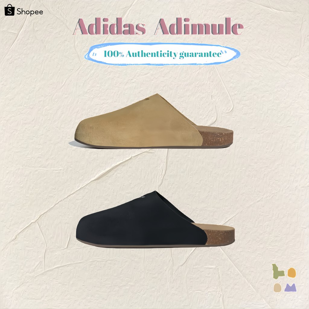 พรีออเดอร์（100% รับประกันของแท้）Adidas originals Adimule JR3587/JP8729/JS0705/JR3586/JP8732/JP8731 ร