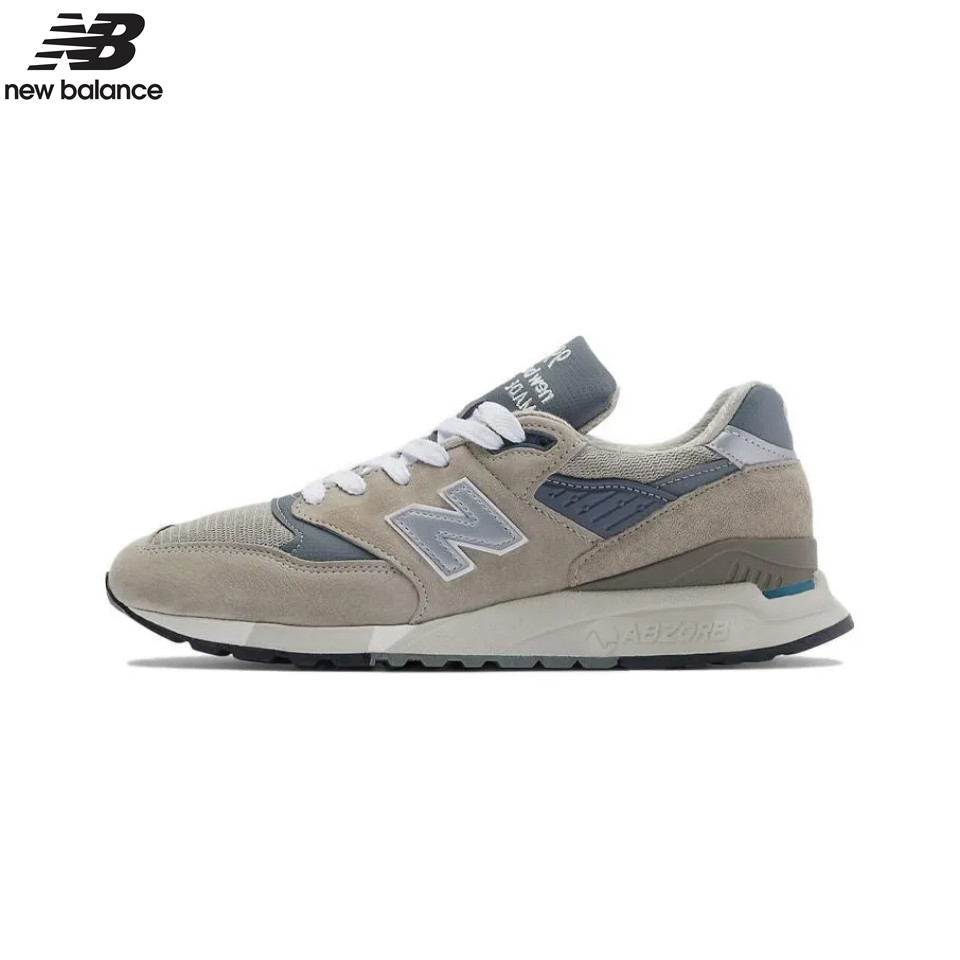 ของแท้ 100%  New Balance NB 998 U998GR  รองเท้าผ้าใบสำหรับผู้ชาย และผู้หญิง