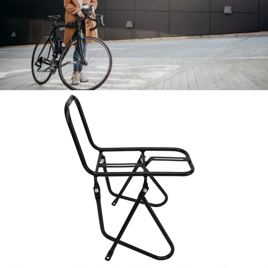 จักรยานด้านหน้า Rack Steel Bike Cargo ทนทานสำหรับขี่