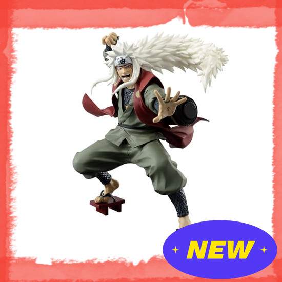 Direct From Japan NARUTO Shippuden BANPRESTO FIGURE COLOSSEUM Zoukei Shinobukai Taisen Jiraiya