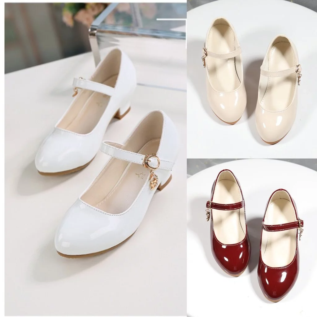 Shoe1522- รองเท้าคัชชูเด็ก รองเท้าคัชชูเด็กโต สวยเรียบหรู ใส่สบาย (ความยาวที่แจ้งไว้คือวัดจากพื้นภายใน ให้ใช้ความยาวเ...