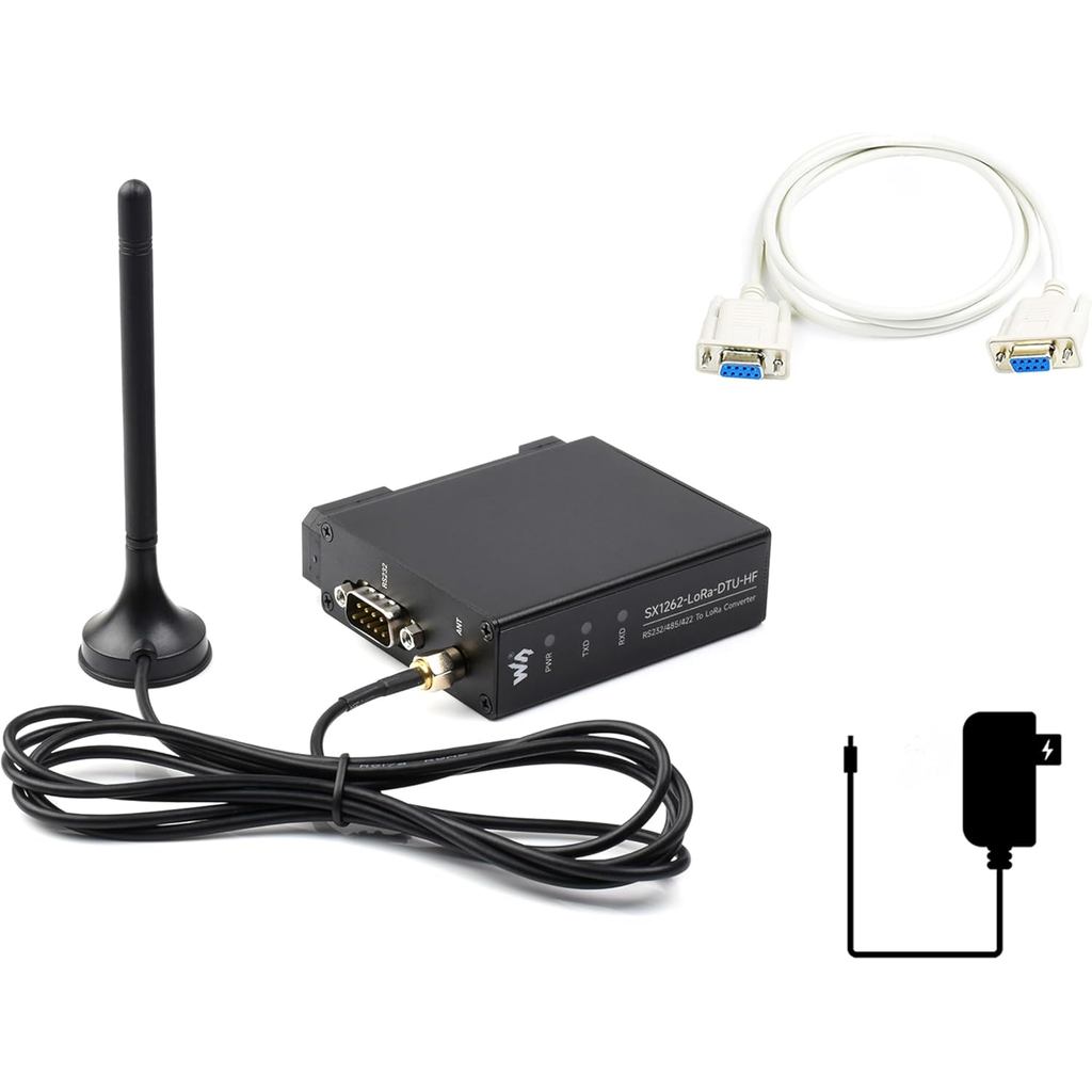 SX1262 LoRa ชุดถ่ายโอนข้อมูล, RS232/RS485/RS422 ถึง LoRa, ตามบน SX1262, การสื่อสารระยะทางสูงสุด 5KM,