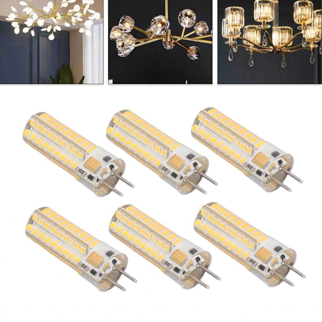 หลอดไฟ LED ข้าวโพด GY6.35 700lm AC DC12V 7W 72 LEDs ติดตั้งง่ายสำหรับโคมไฟตู้