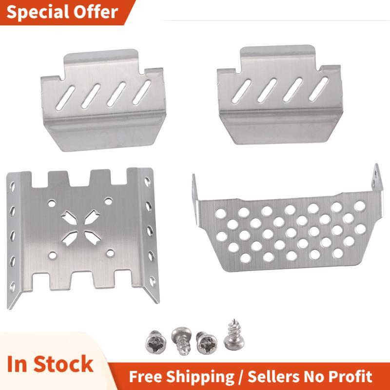 แชสซีโลหะเกราะเพลาแผ่นป้องกันสําหรับ YiKong YK4082 YK4102 YK4103 RC Crawler รถอะไหล่อัพเกรด