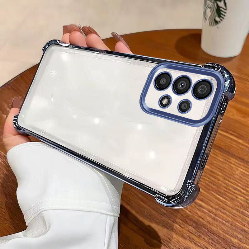 เคส Samsung a33 5G เคส Samsung a53 5G เคสโทรศัพท์เคลือบด้วยไฟฟ้าป้องกันการตกสี่มุม