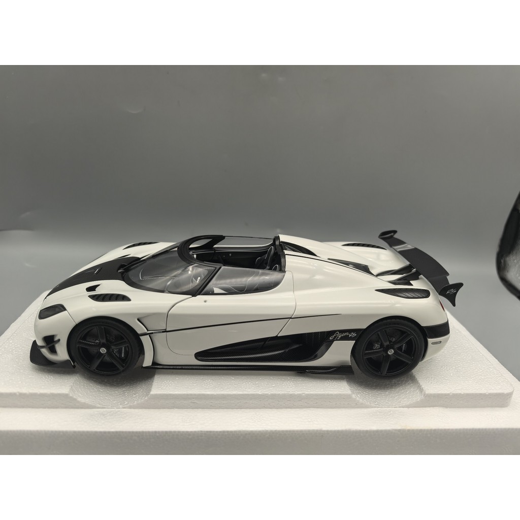 AUTOart Ottoya 1/18 Koeniseg AGERA RS KOENIXEGG AGERA RS (สีขาว) (ข้อบกพร่องเล็กจากโรงงานดูรูป 9) วั