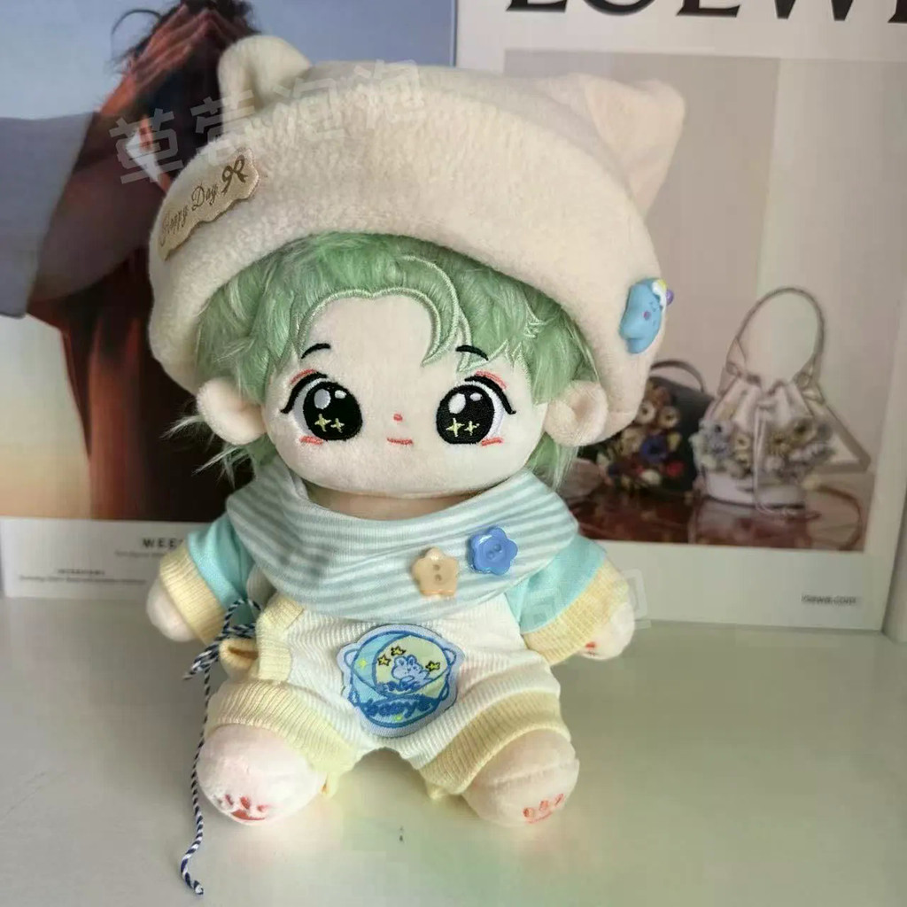 [Nude Baby] Wang Yuan Cotton Doll 20cm Plush Skeleton A Yuan Doll Star Doll Gift ของขวัญวันเกิด