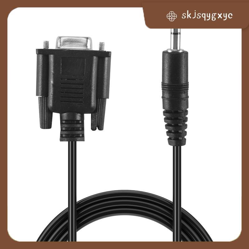 skjsqygxycDB9 9 Pin สาย VGA ตัวเมีย ,DB 9 Female to TRS 3.5mm (1/8in) TRS Stereo Male Serial Data Ca