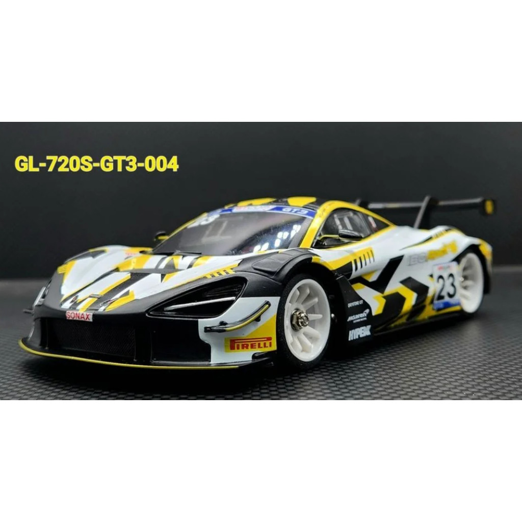GL racing 1/28 GL 720S GT3 body-004 ( 23 ) *Wheel Base 102mm* GL-720S-GT3-00423