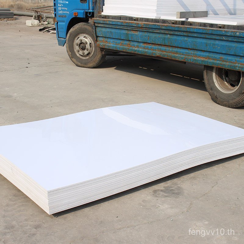 กระดาน PVC สีขาวพลาสติก PVC Hard Board ไวท์บอร์ดพลาสติกทนต่อการกัดกร่อน Chevron Board ขายส่งสีเทาสี 