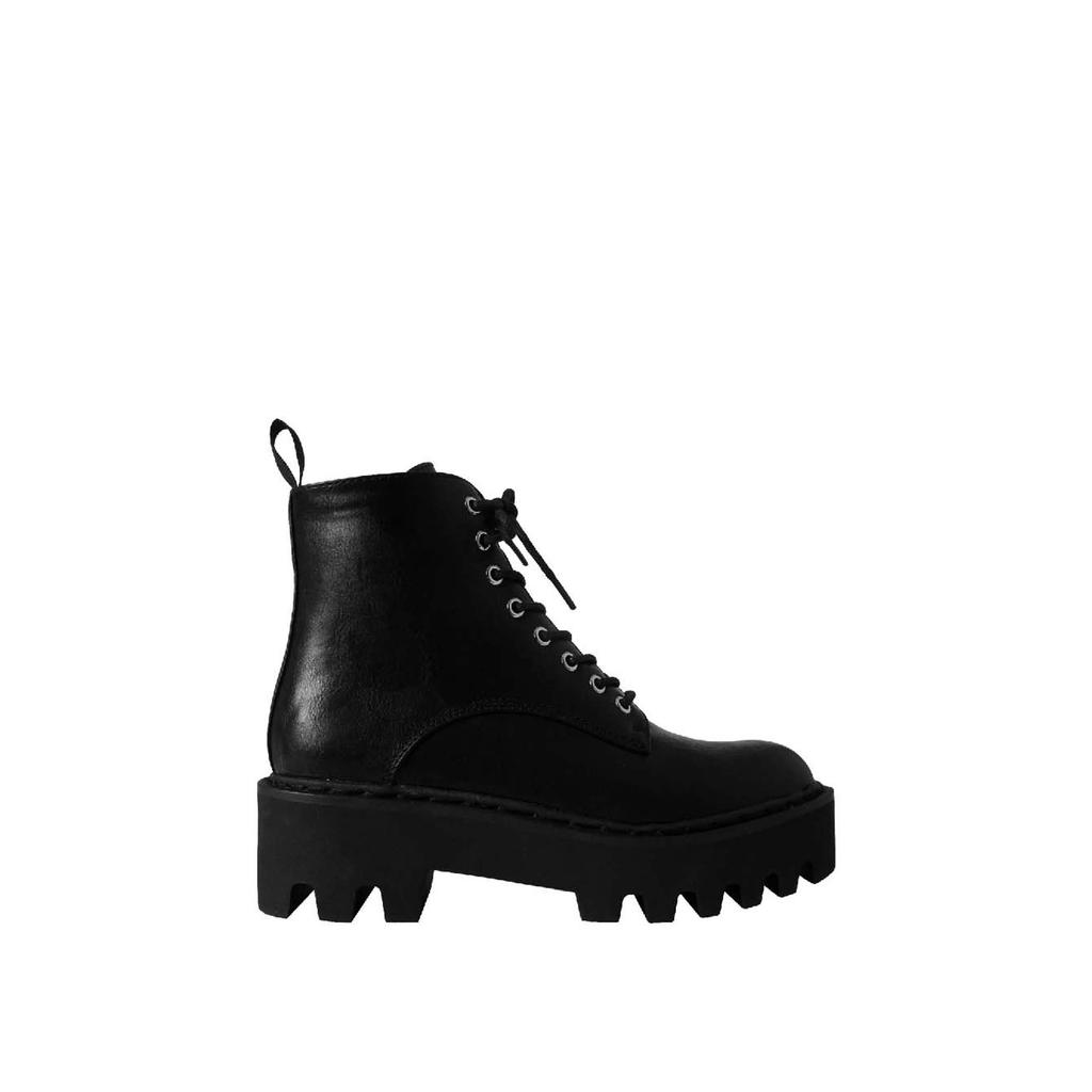 Villains SF YAP Platform Booties รองเท้าบูทแพลตฟอร์มผู้หญิง ส้นสูง 1.9"