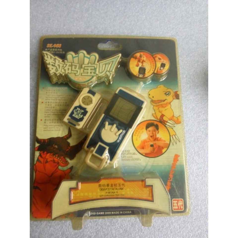 Nostalgic Old Toys เกมสัตว์เลี้ยงอิเล็กทรอนิกส์ในประเทศ Digimon Baby ของเล่นเครื่องจักรรุ่นที่ 5 พร้อมสต็อก