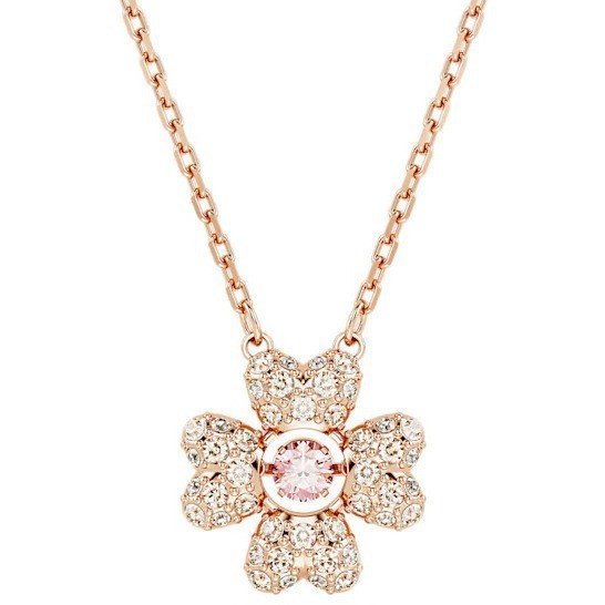 คู่โรแมนติก Beating Heart กลีบ Shijia สมาร์ทผู้ผลิตสร้อยคอรุ่น 1-1 ดอกไม้ Four-leaf Clover ผมสร้อยคอ