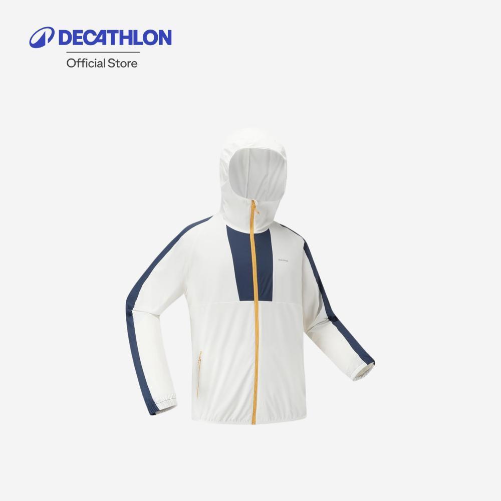 Decathlon Anti Uv Helium 550 Jkt M เสื้อแจ็คเก็ตกันรังสียูวี รุ่น Helium 550 - White/Navy