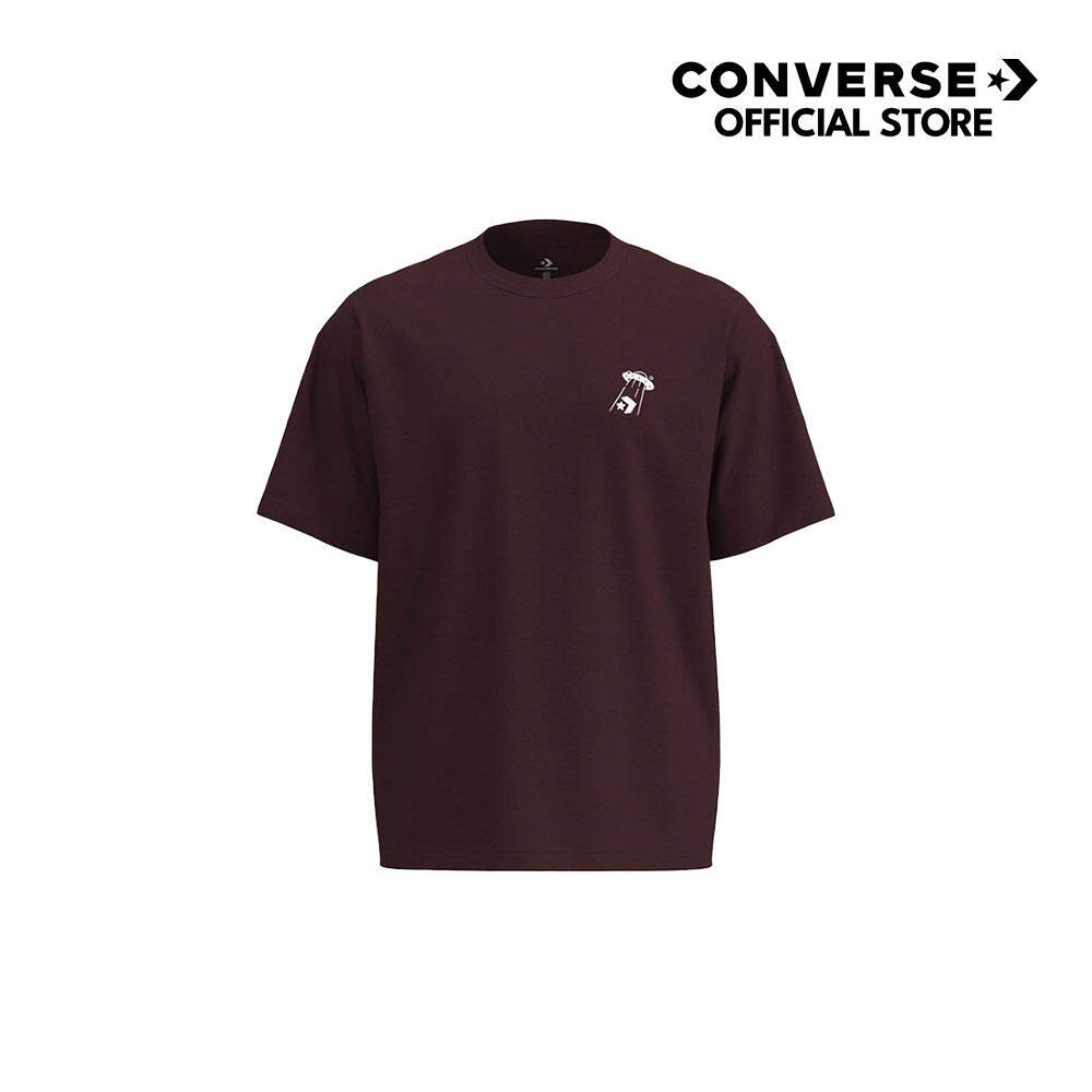 CONVERSE เสื้อ OUT OF THIS WORLD TEE RED ผู้ชาย 132T185CM_F5REXX
