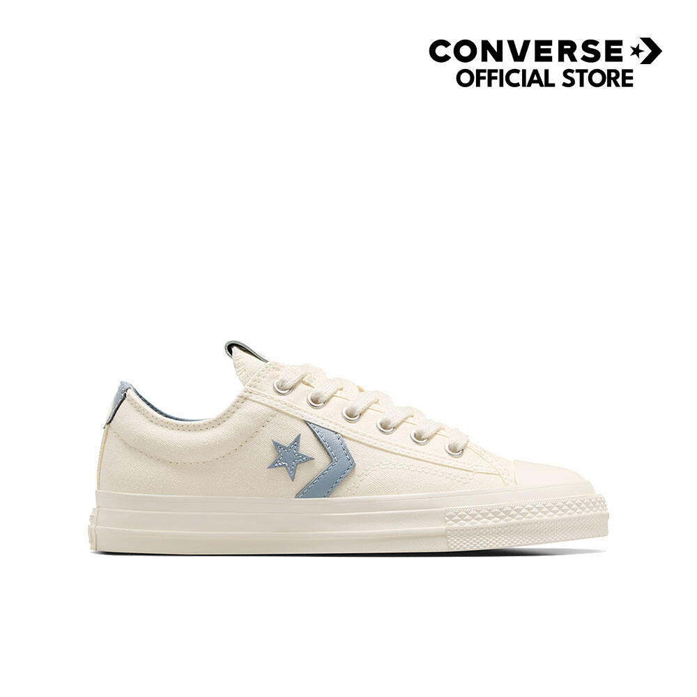 CONVERSE รองเท้า STAR PLAYER 76 ARCHIVAL ATHLETICS OX CREAM/BLUE ผู้หญิง A12592CF_S5CMBL