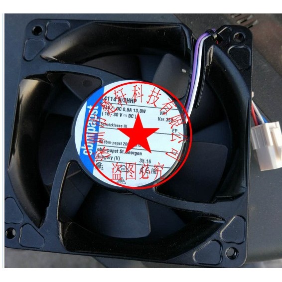 [Radiator] 4114N/2H7P 24V 3.8A 90W 4 สายกําลังสูงเดิมแท้เยอรมันนําเข้าพัดลมนําเข้า