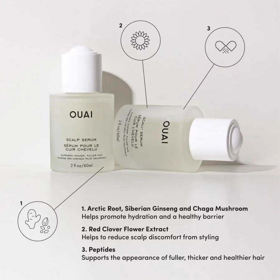 TP Spot Us OUAI Nourishing Scalp Hair Care Essence Oil60ml Voluminous Hair Reduce hair loss9NN