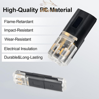 10PCS Blok Terminal Soket Konektor Kabel Koneksi Cepat/ low voltage wire connector/ led strip connectors