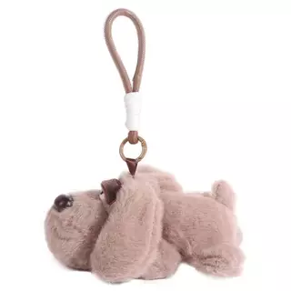 KIRBY Big Eyed Dog Plush จี้, PP ผ้าฝ้ายปุยหูใหญ่พวงกุญแจสุนัข,กระเป๋าเป้สะพายหลัง Charms เหมือนจริงสบายการ์ตูนลูกสุนัขตุ๊กตาพวงกุญแจเพื่อน